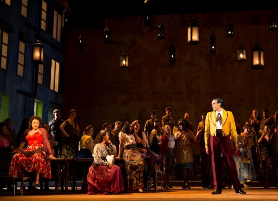 Photo Flash: First Look at Clementine Margaine, Michael Todd Simpson & More in WNO's CARMEN Image