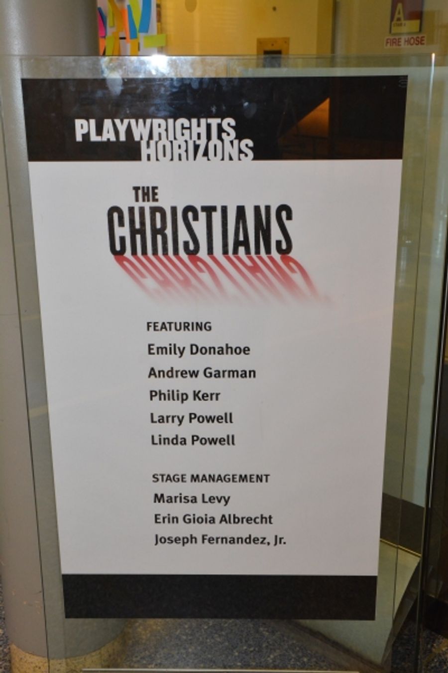 Photo Coverage: Inside Opening Night of THE CHRISTIANS at Playwrights Horizons Image