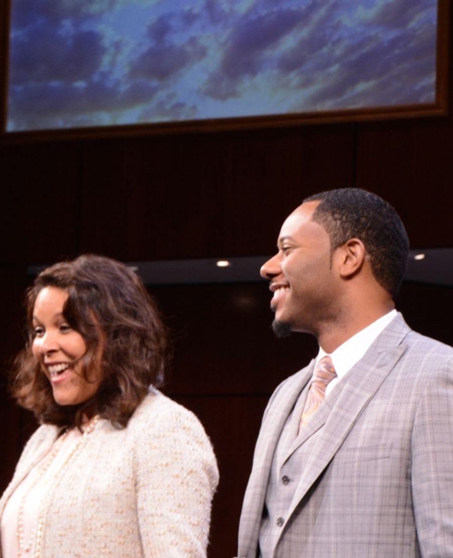 Photo Coverage: Inside Opening Night of THE CHRISTIANS at Playwrights Horizons Image