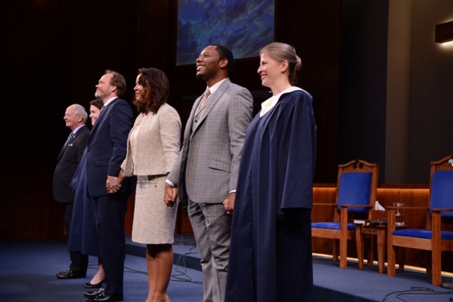 Photo Coverage: Inside Opening Night of THE CHRISTIANS at Playwrights Horizons Image