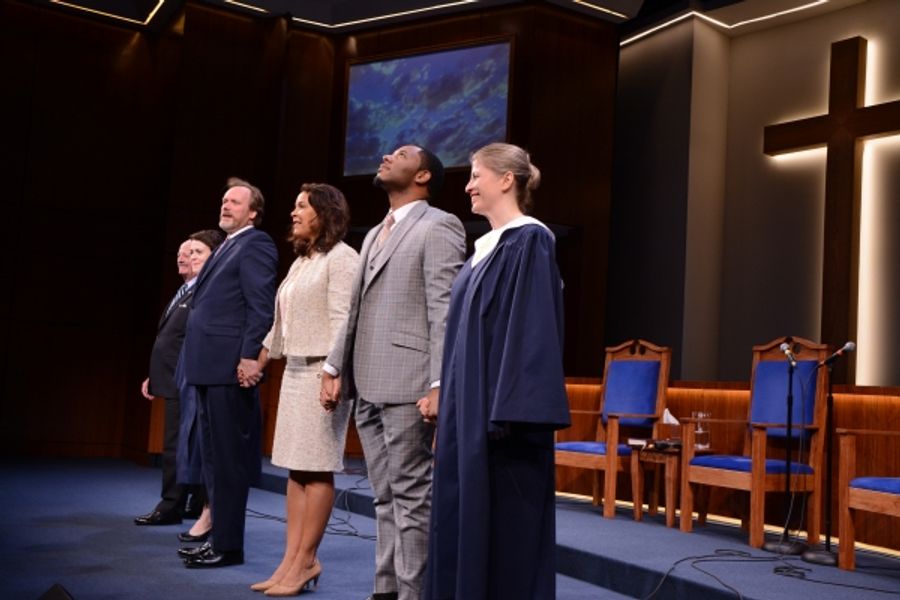 Photo Coverage: Inside Opening Night of THE CHRISTIANS at Playwrights Horizons Image