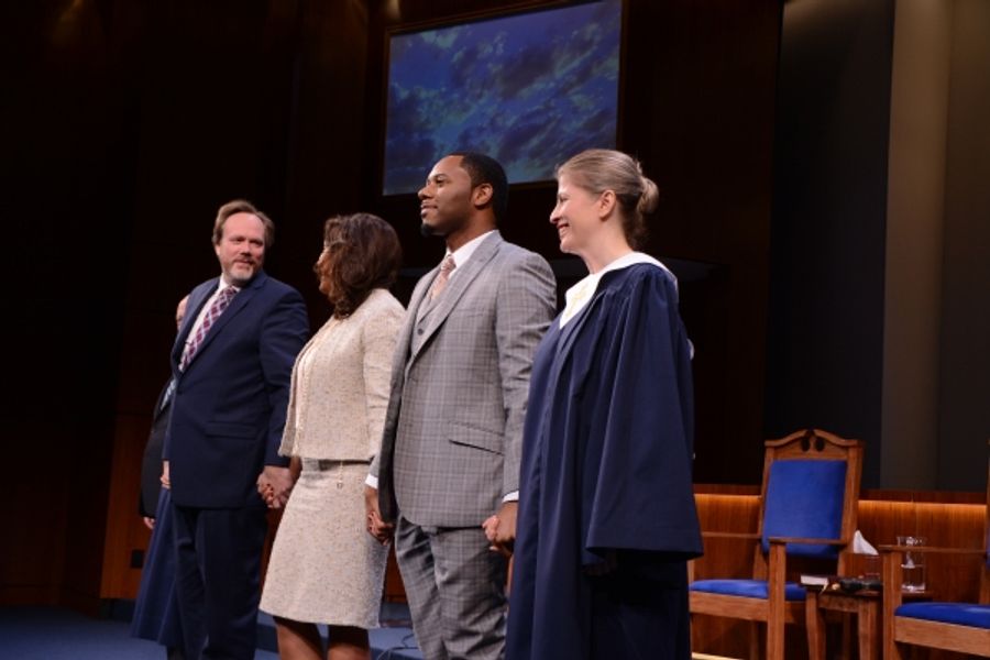 Photo Coverage: Inside Opening Night of THE CHRISTIANS at Playwrights Horizons Image