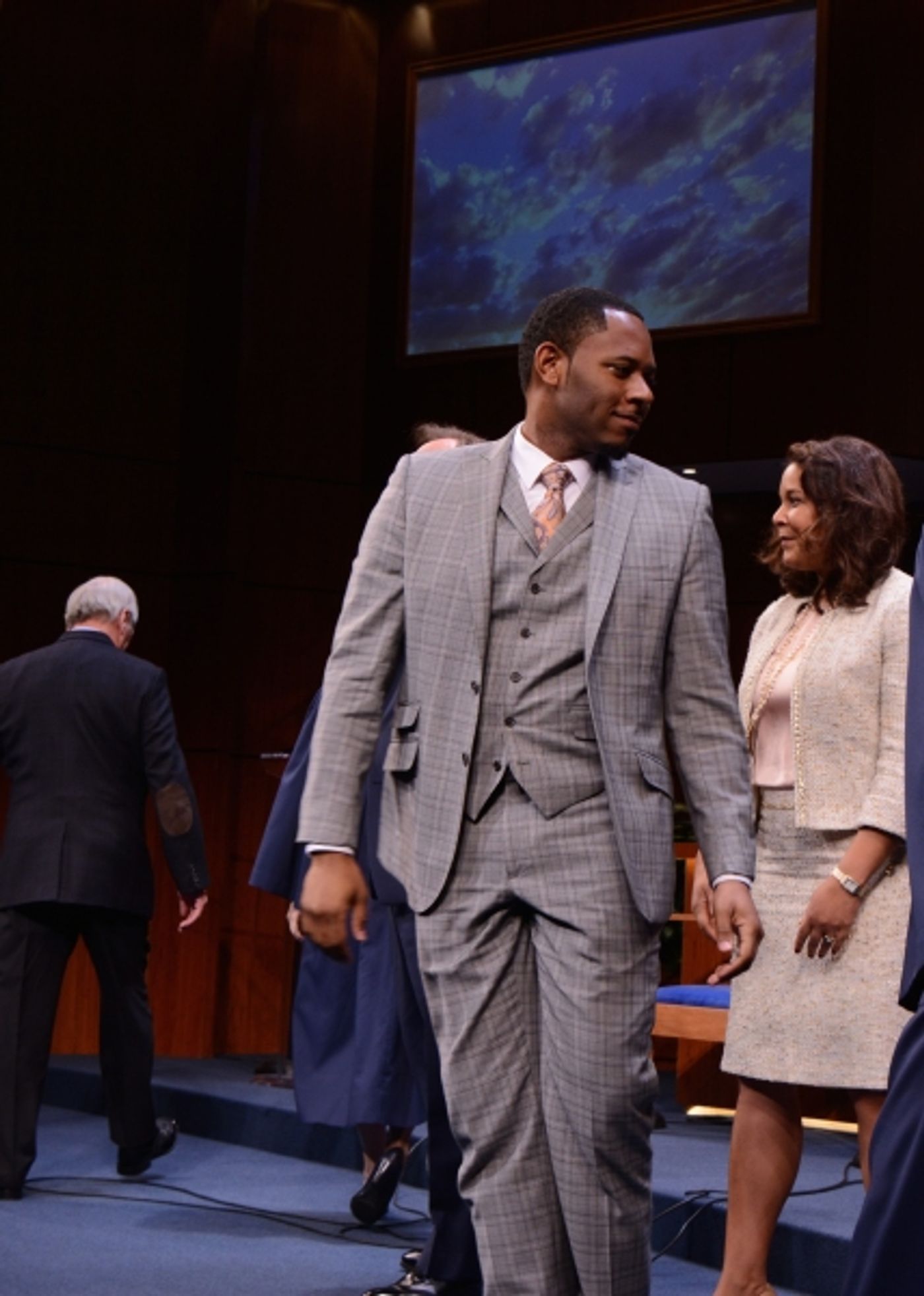 Photo Coverage: Inside Opening Night of THE CHRISTIANS at Playwrights Horizons  Image