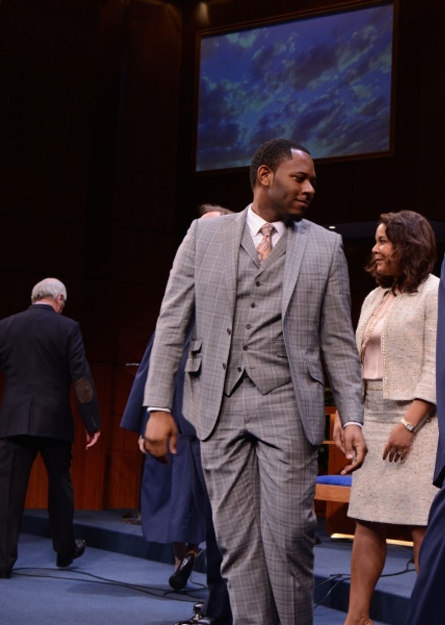 Photo Coverage: Inside Opening Night of THE CHRISTIANS at Playwrights Horizons Image