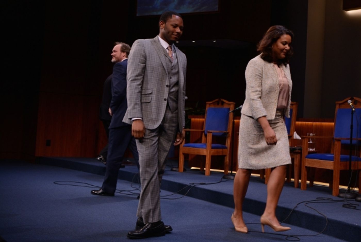 Photo Coverage: Inside Opening Night of THE CHRISTIANS at Playwrights Horizons  Image