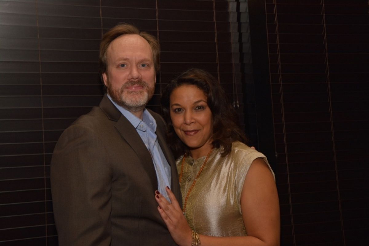 Andrew Garman and Linda Powell
 at 