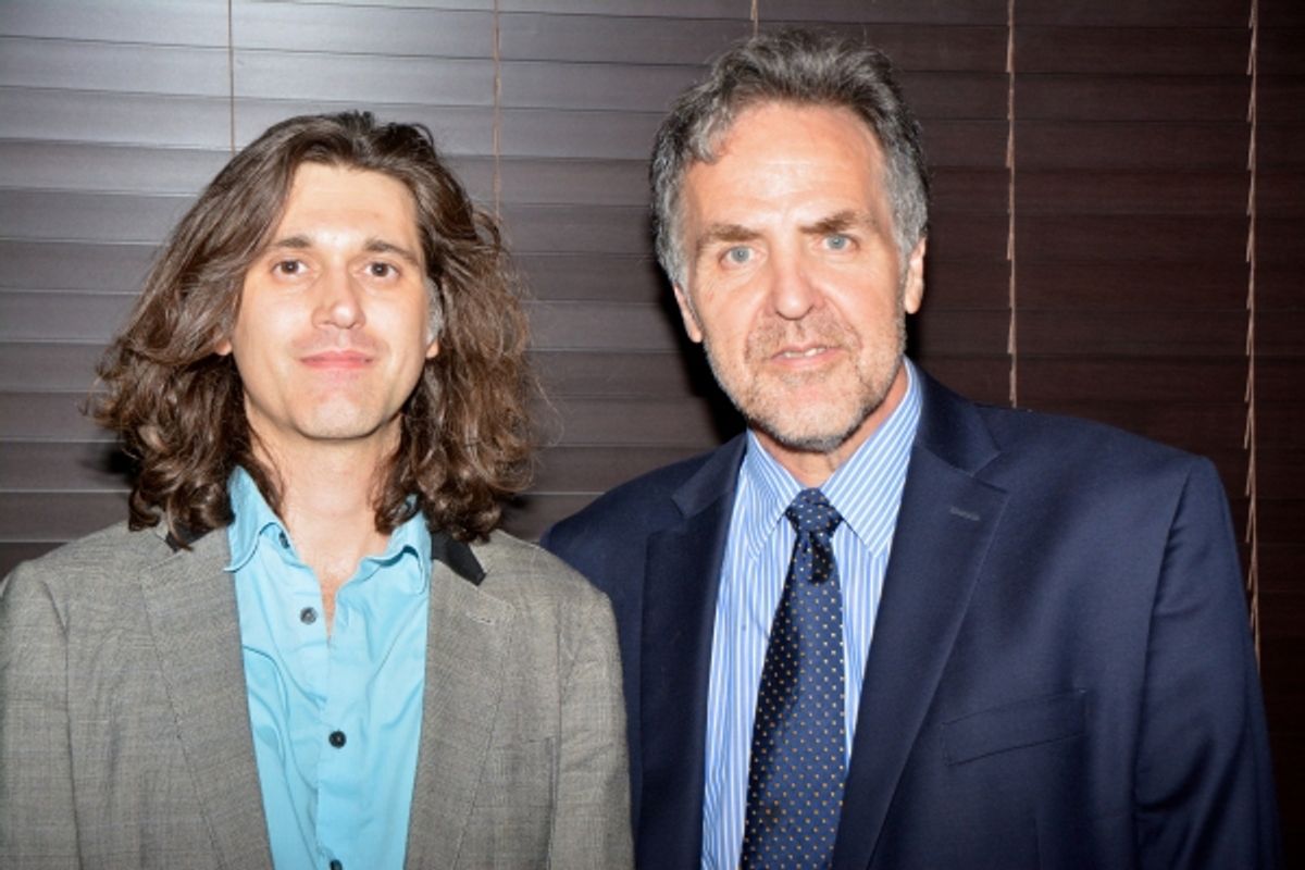 Lucas Hnath and Tim Sanford
 at 