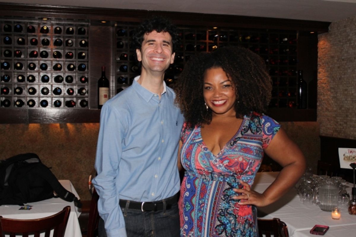John Cariani and Marisha Wallace at 