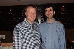 Karey Kirkpatrick and John Cariani @ BroadwayWorld Karey Kirkpatrick and John Cariani Photo