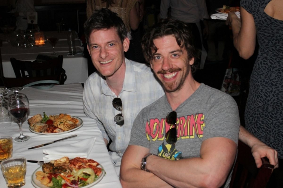 Brian Shepard and Christian Borle at 