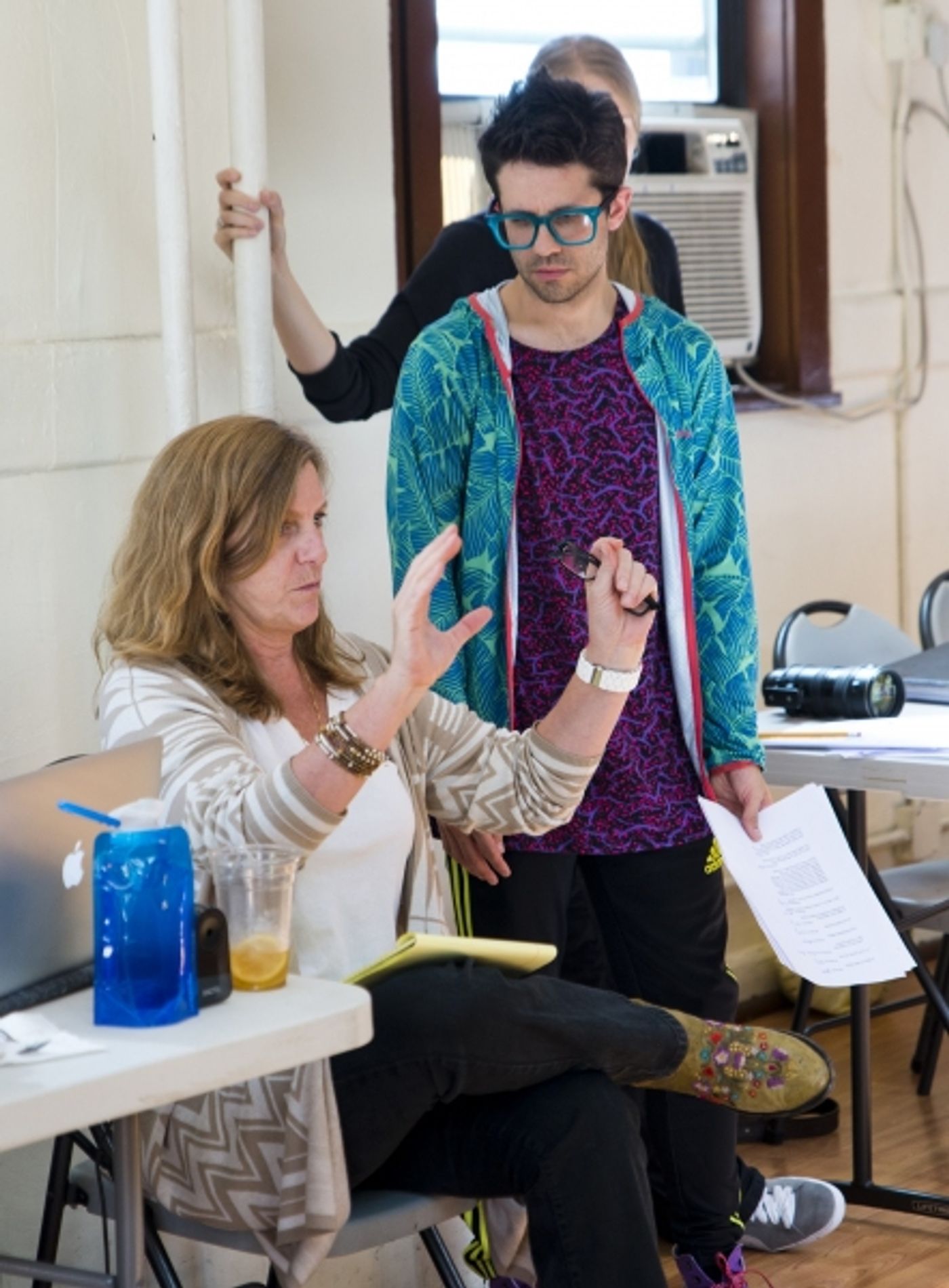 Photo Flash: Caissie Levy, Mary Testa, Rachel Bay Jones & More in Rehearsal for LaChiusa's FIRST DAUGHTER SUITE at The Public  Image