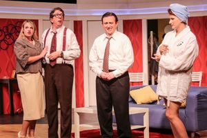Gretchen (Jana Gueck), Robert (Robert Alan Barnett), Bernard (Greg Lucas), Gabriella  Photo
