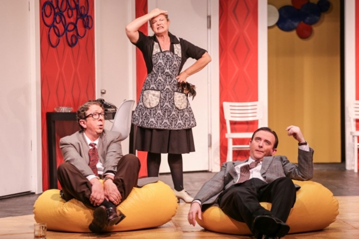 Robert (Robert Alan Barnett), Berthe (Brynne Garman), Bernard (Greg Lucas) at 