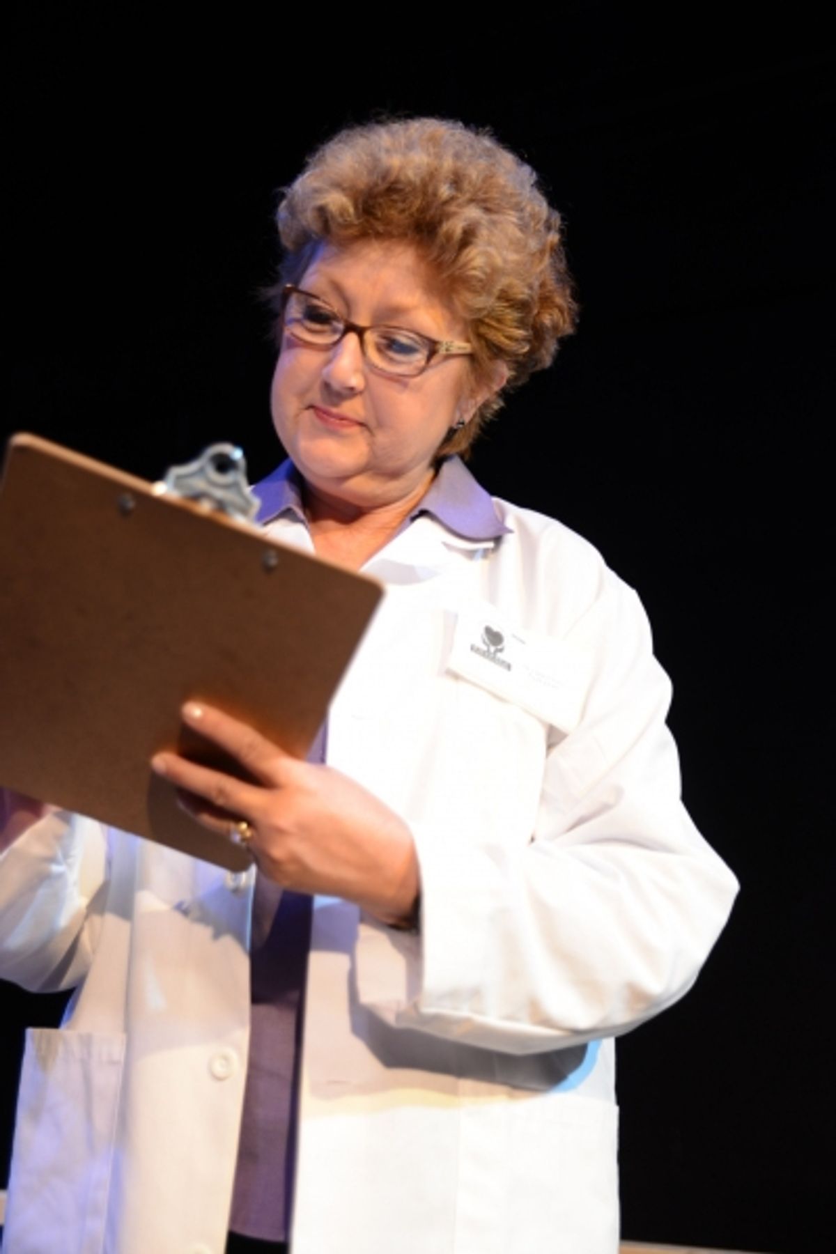 The Interviewer (Jan Cartwright) encourages the patients to talk about their experiences at 