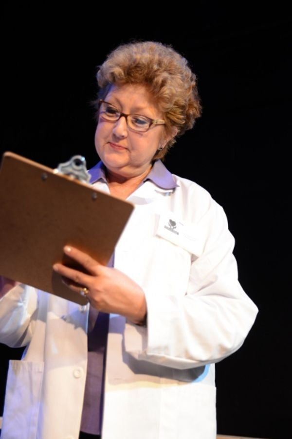 The Interviewer (Jan Cartwright) encourages the patients to talk about their experien Photo