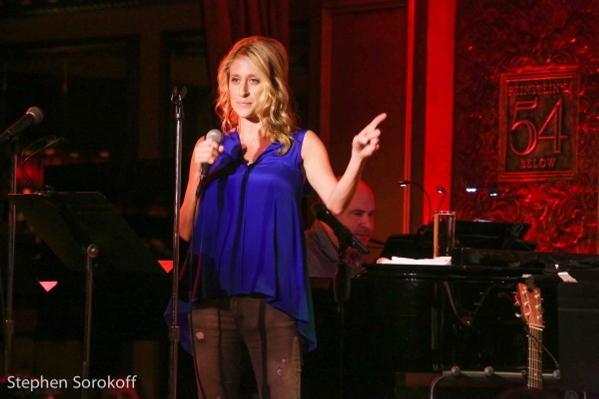 Cassie Levy at Will Swenson Invites Caissie Levy On Stage at Feinstein's/54 Below