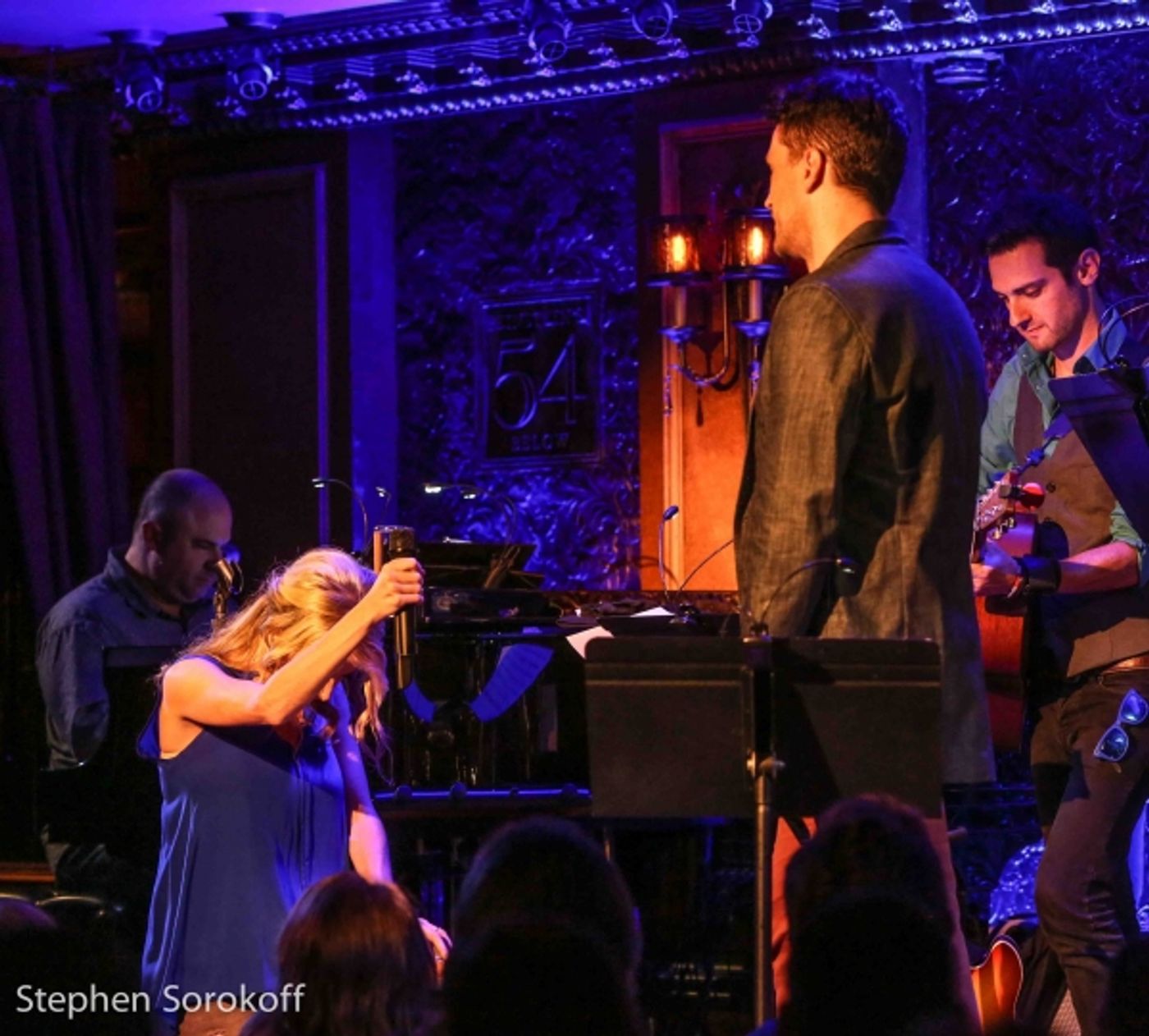 Photo Coverage: Will Swenson Invites Caissie Levy On Stage at Feinstein's/54 Below  Image