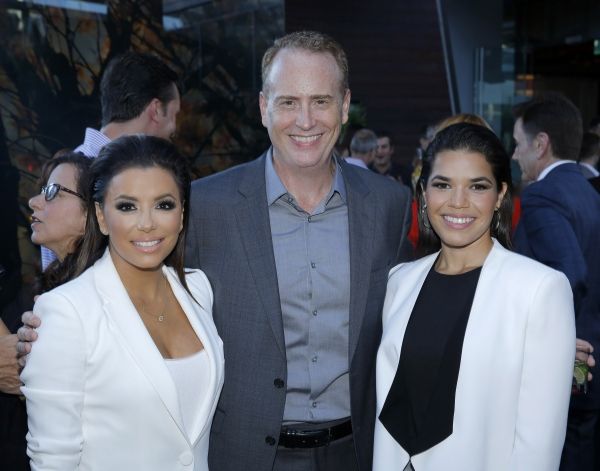 Eva Longoria, ''Hot and Bothered''; Robert Greenblatt, Chairman, NBC Entertainment; A Photo