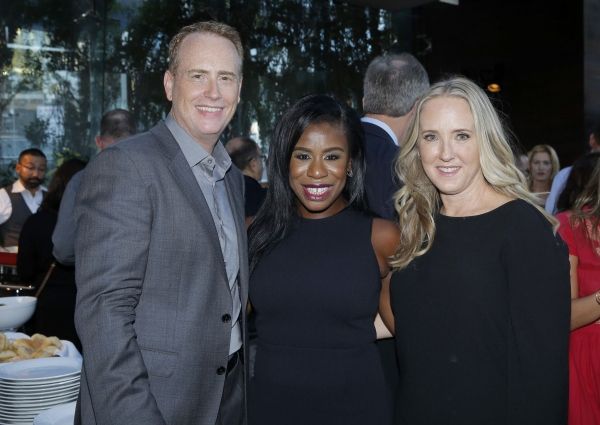 Robert Greenblatt, Chairman, NBC Entertainment; Uzo Aduba, ''The Wiz Live!''; Jennife Photo