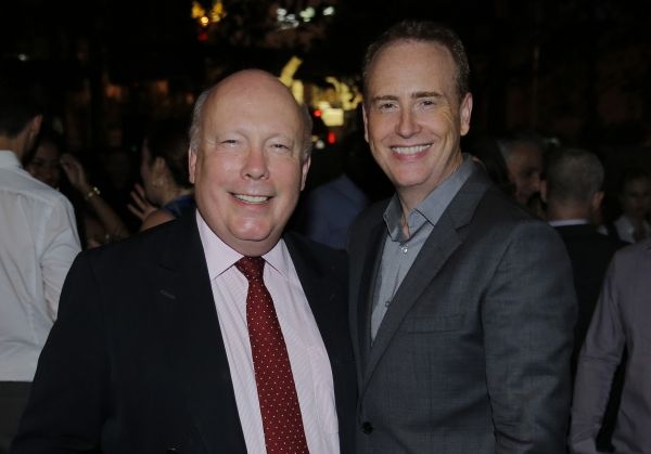  Julian Fellowes, ''Downton Abbey''; Robert Greenblatt, Chairman, NBC Entertainment Photo