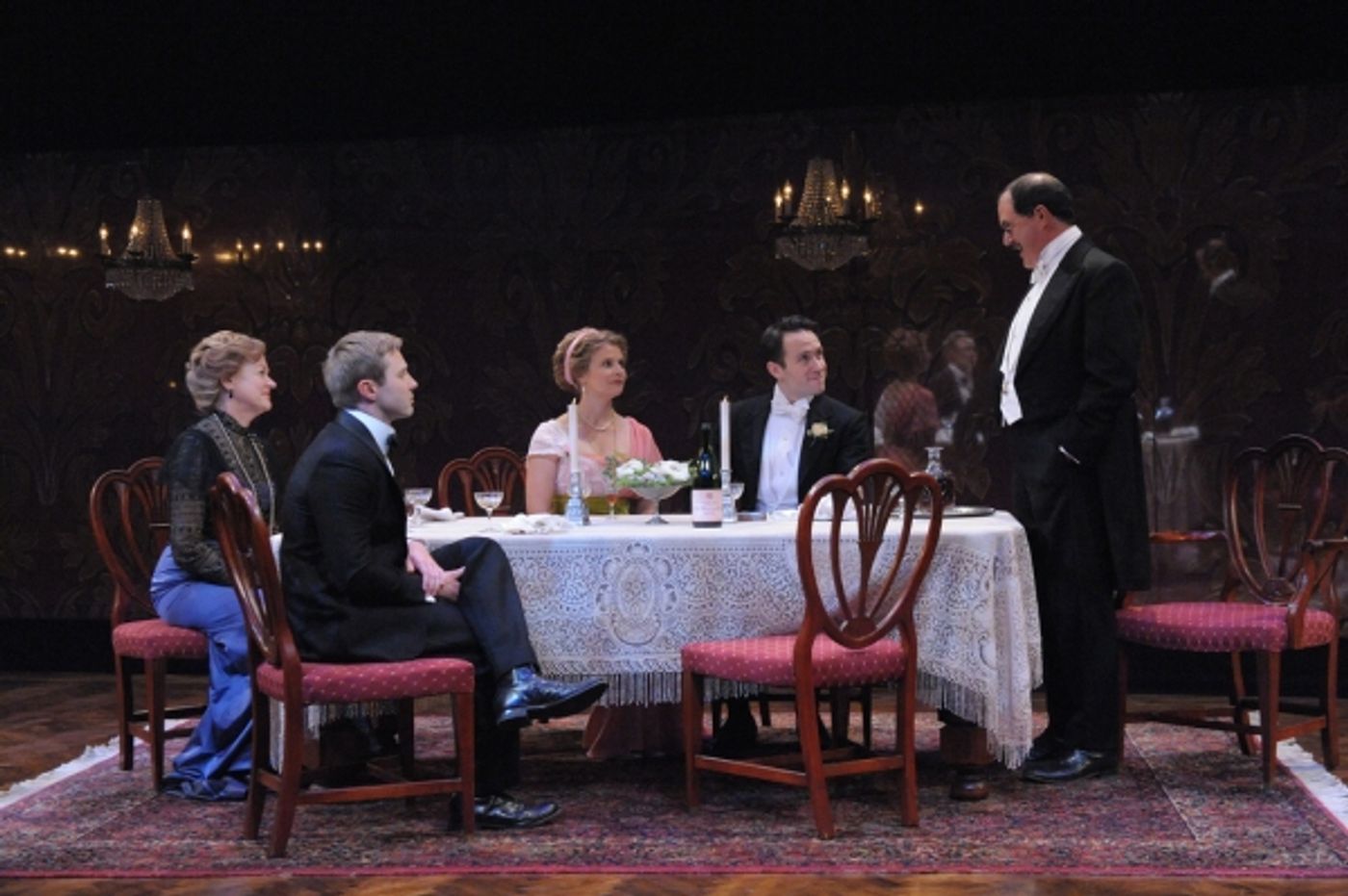 Photo Flash: First Look at Bruce Randolph Nelson, Deborah Hazlett & More in Everyman Theatre's AN INSPECTOR CALLS  Image