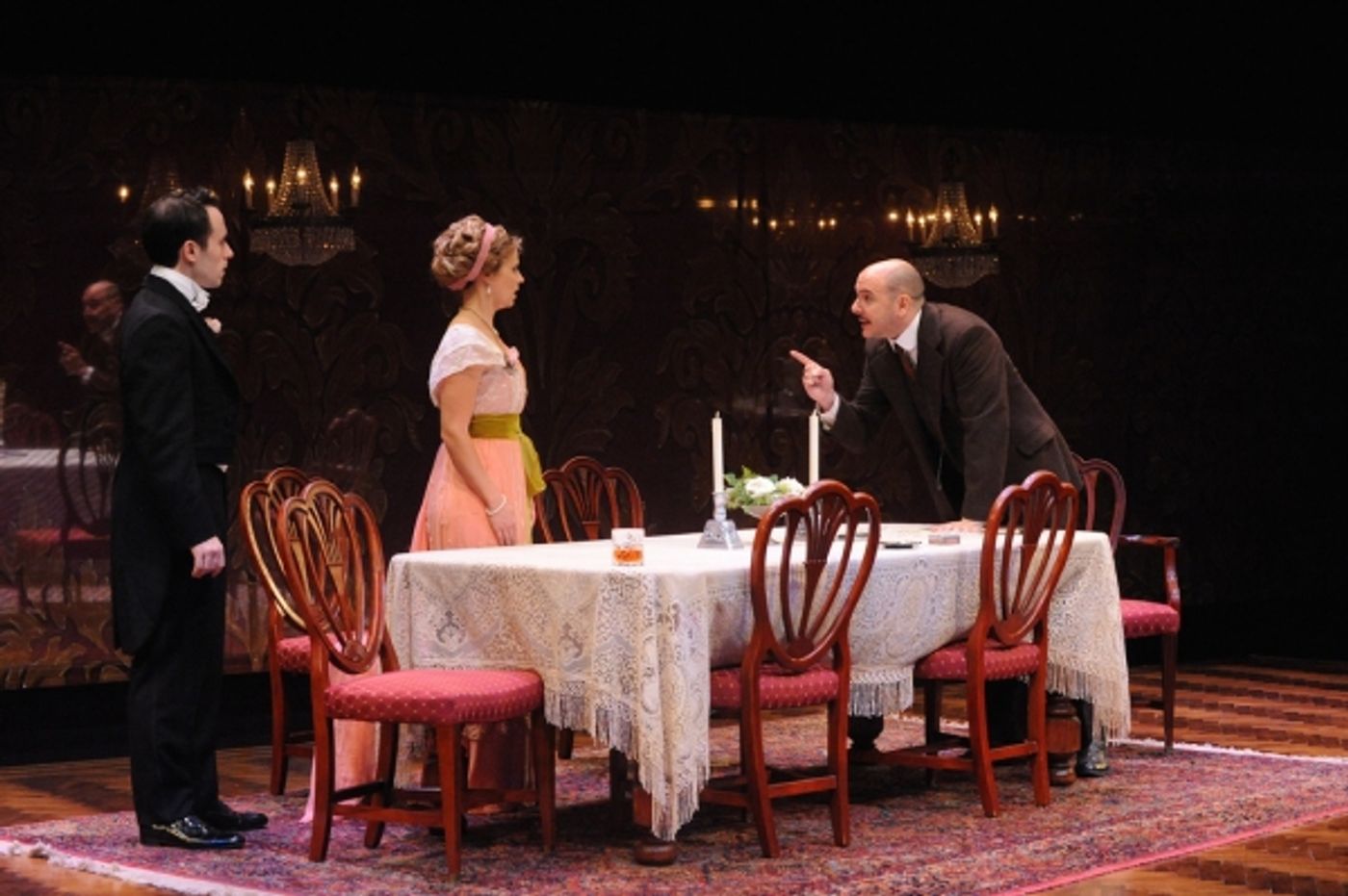 Photo Flash: First Look at Bruce Randolph Nelson, Deborah Hazlett & More in Everyman Theatre's AN INSPECTOR CALLS  Image