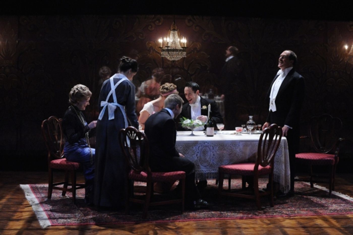 Photo Flash: First Look at Bruce Randolph Nelson, Deborah Hazlett & More in Everyman Theatre's AN INSPECTOR CALLS  Image