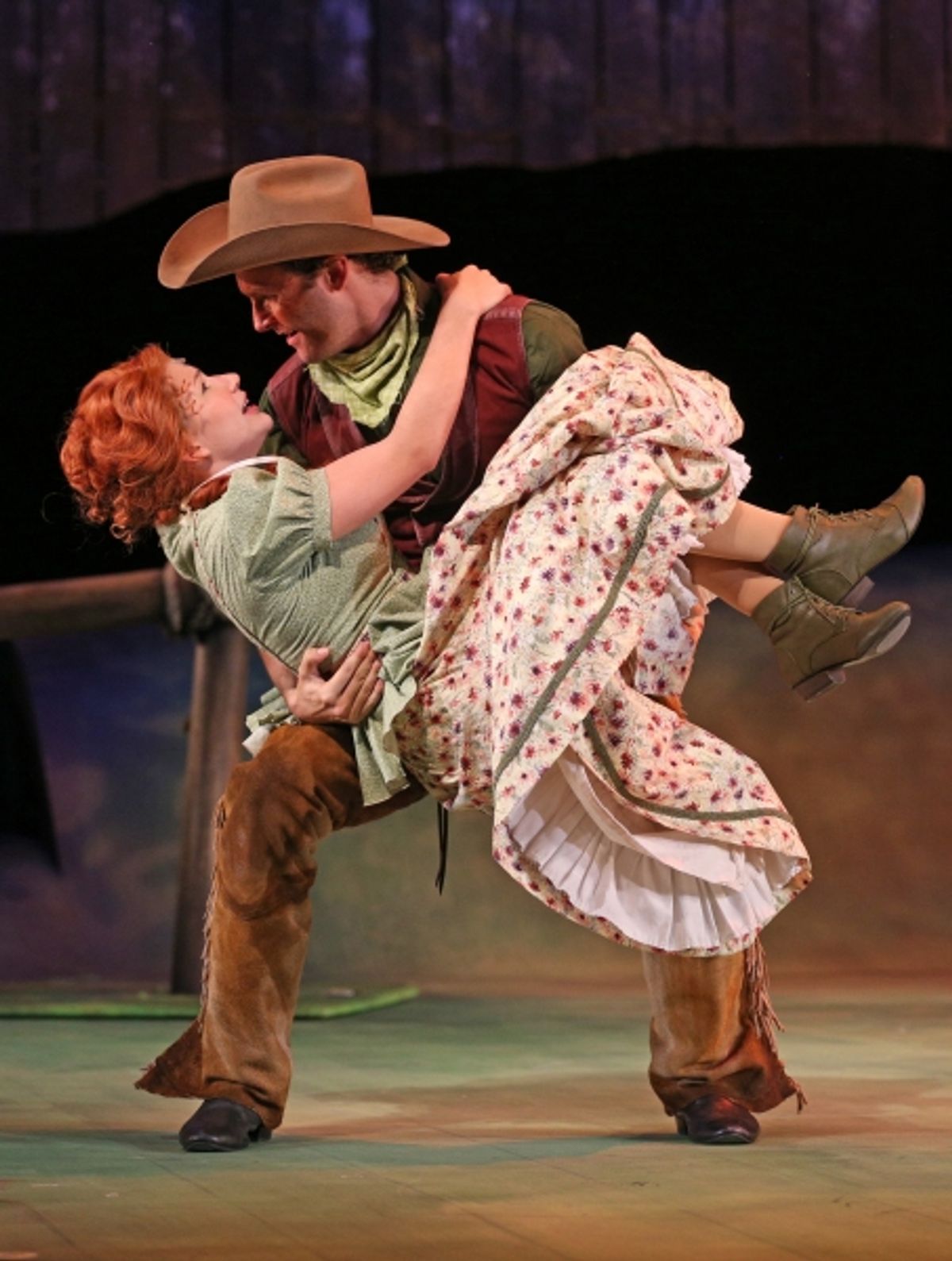 Carl Draper and Lillie Cummings at 