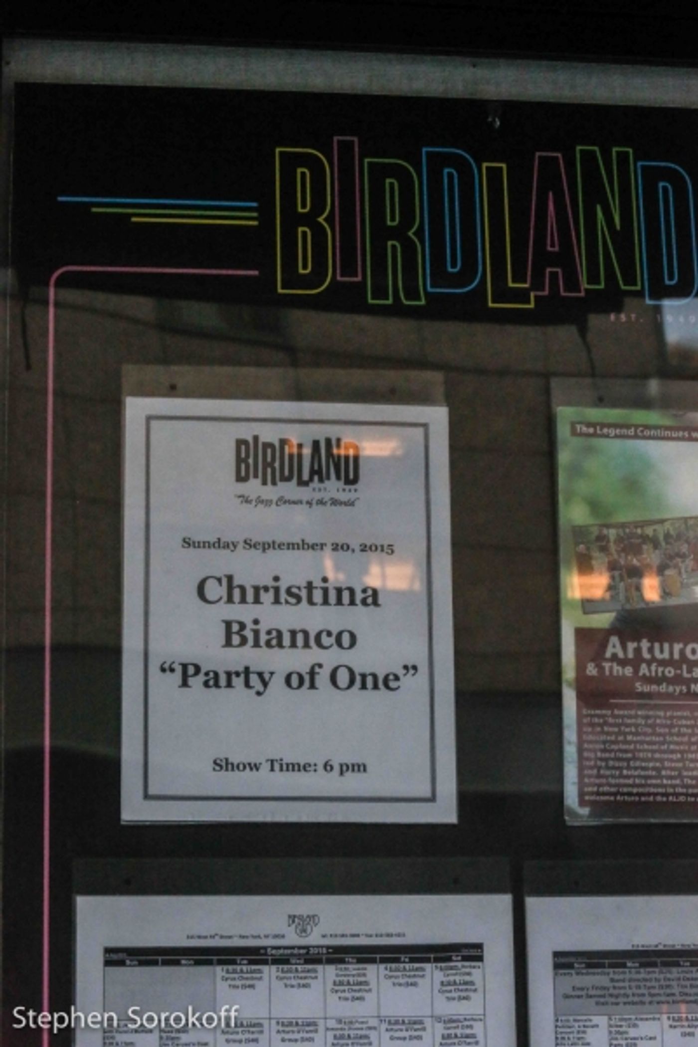Photo Coverage: Christina Bianco Brings PARTY OF ONE to Broadway at Birdland  Image