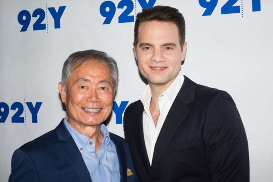 Photo Flash: ALLEGIANCE's George Takei and Jordan Roth at the 92Y Image