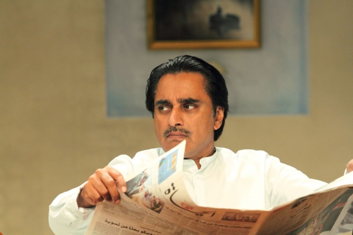 Photo Flash: First Look at DINNER WITH SADDAM at Menier Chocolate Factory  Image