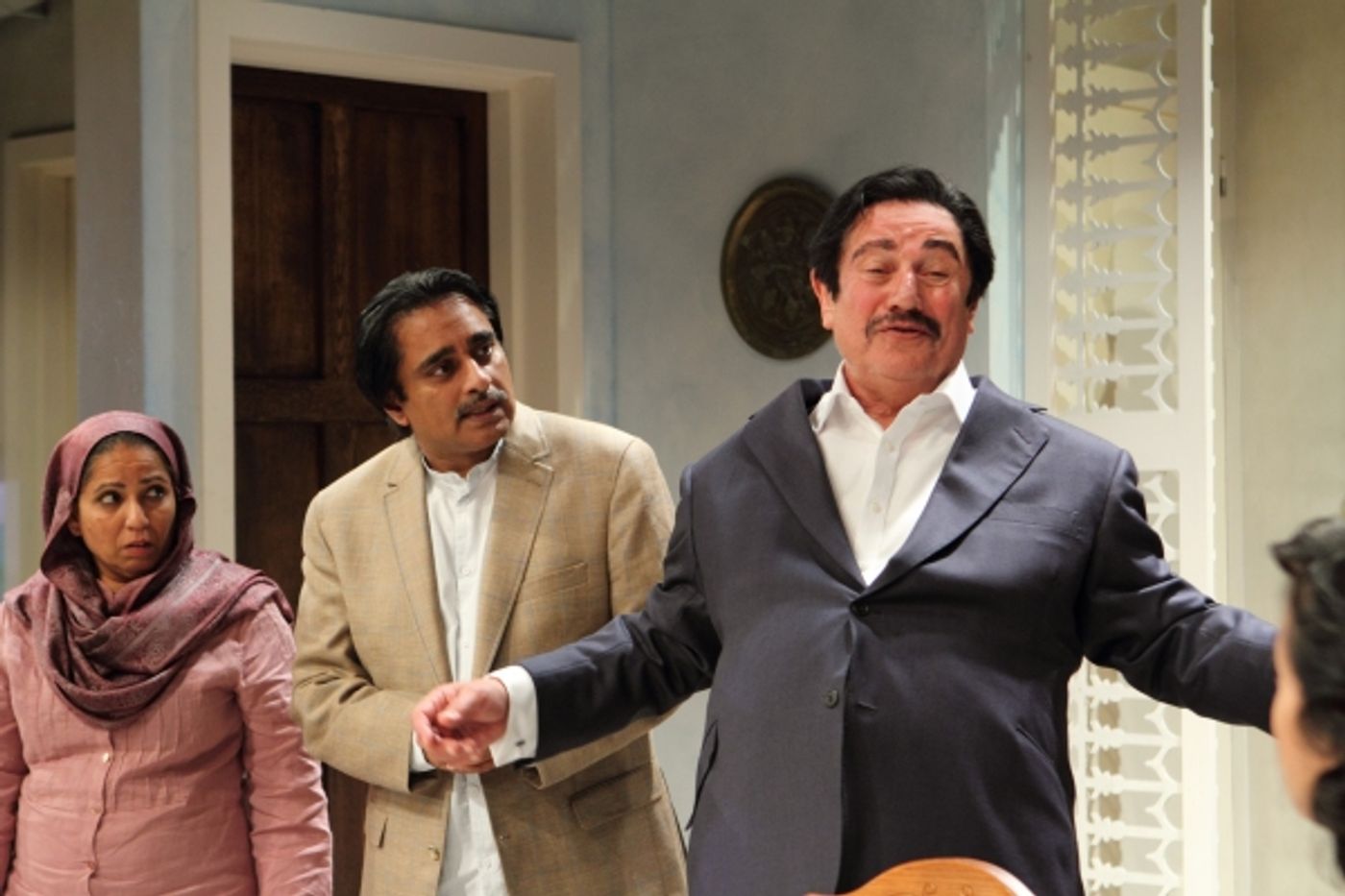 Photo Flash: First Look at DINNER WITH SADDAM at Menier Chocolate Factory  Image