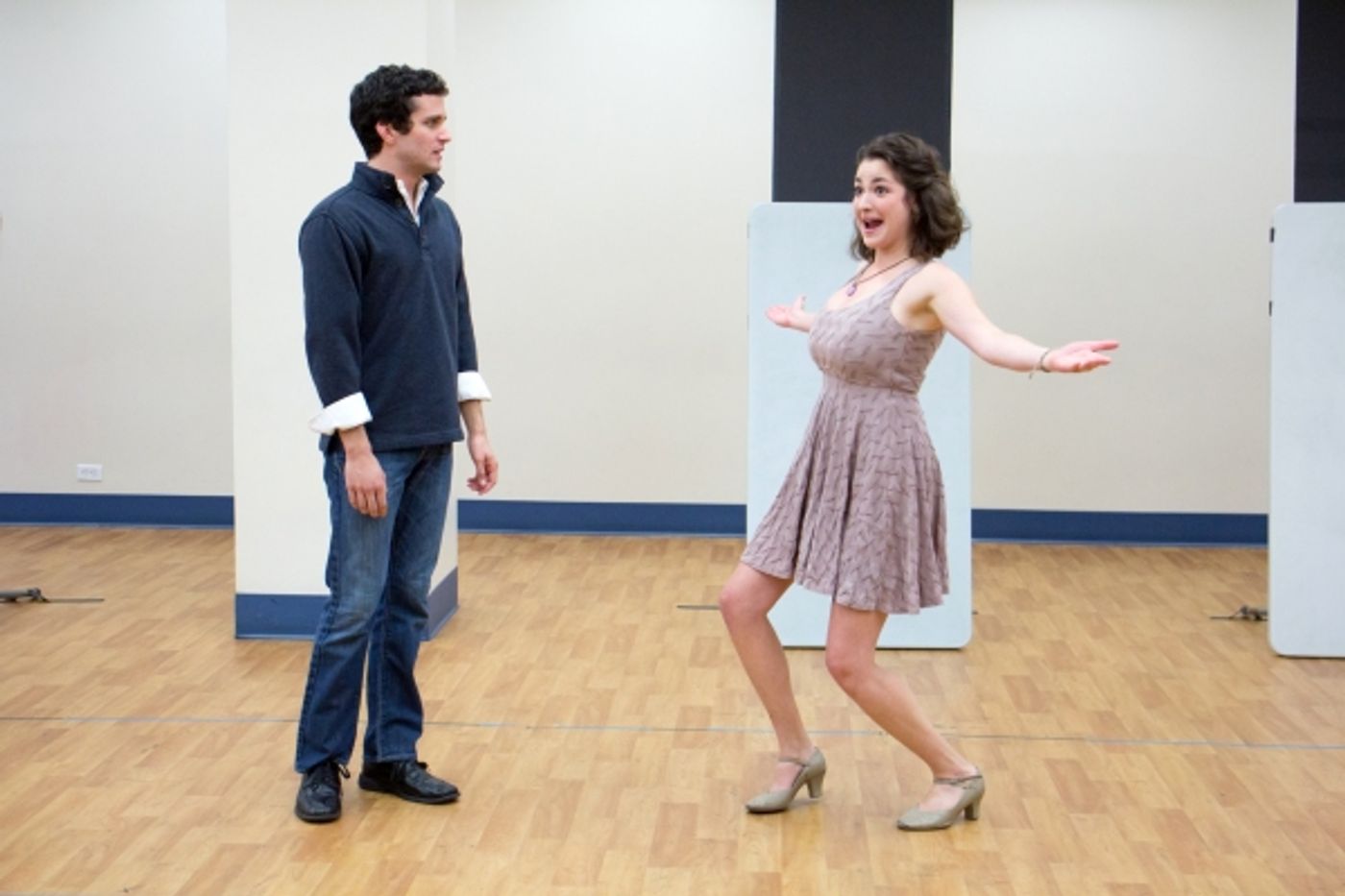 Photo Coverage: BULLETS OVER BROADWAY National Tour Company Meets the Press - Performance Sneak Peek!  Image