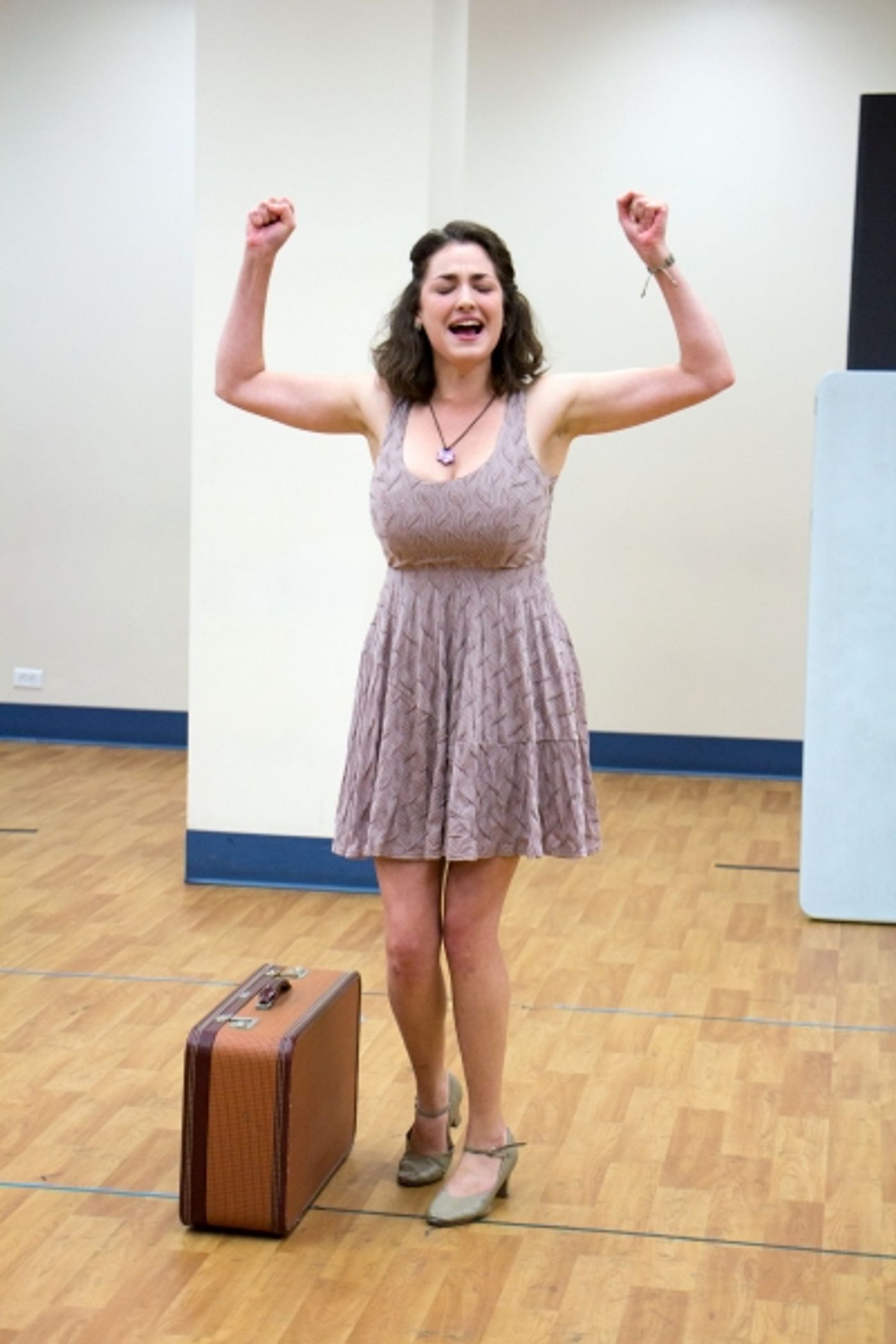 Photo Coverage: BULLETS OVER BROADWAY National Tour Company Meets the Press - Performance Sneak Peek!  Image