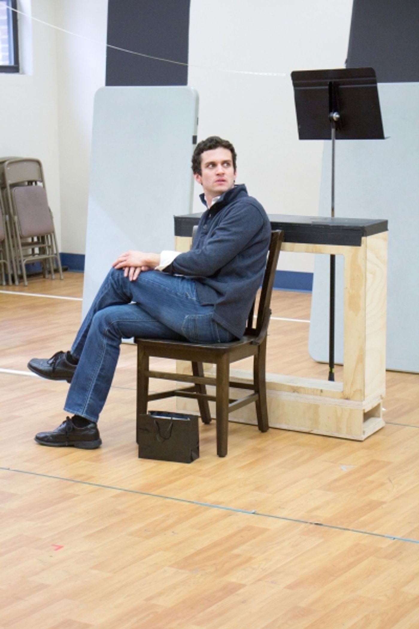 Photo Coverage: BULLETS OVER BROADWAY National Tour Company Meets the Press - Performance Sneak Peek!  Image