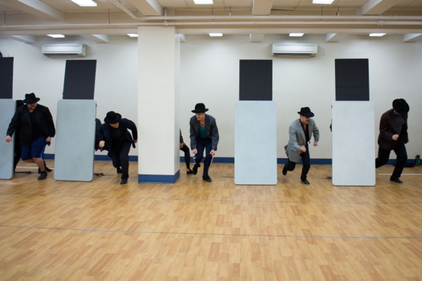 Photo Coverage: BULLETS OVER BROADWAY National Tour Company Meets the Press - Performance Sneak Peek!  Image