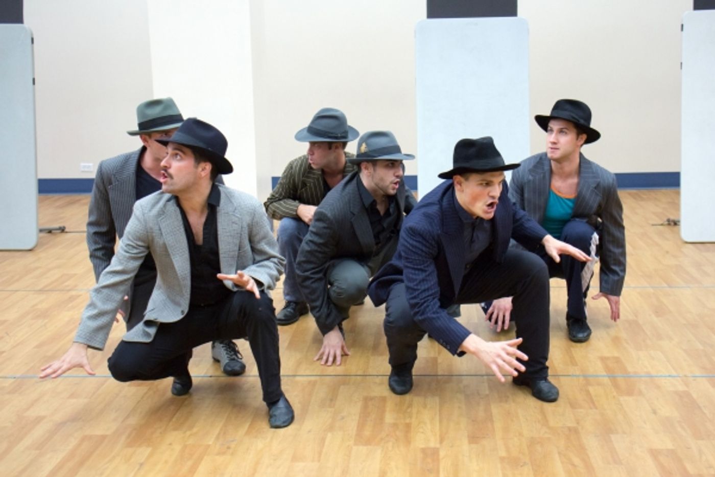 Photo Coverage: BULLETS OVER BROADWAY National Tour Company Meets the Press - Performance Sneak Peek!  Image