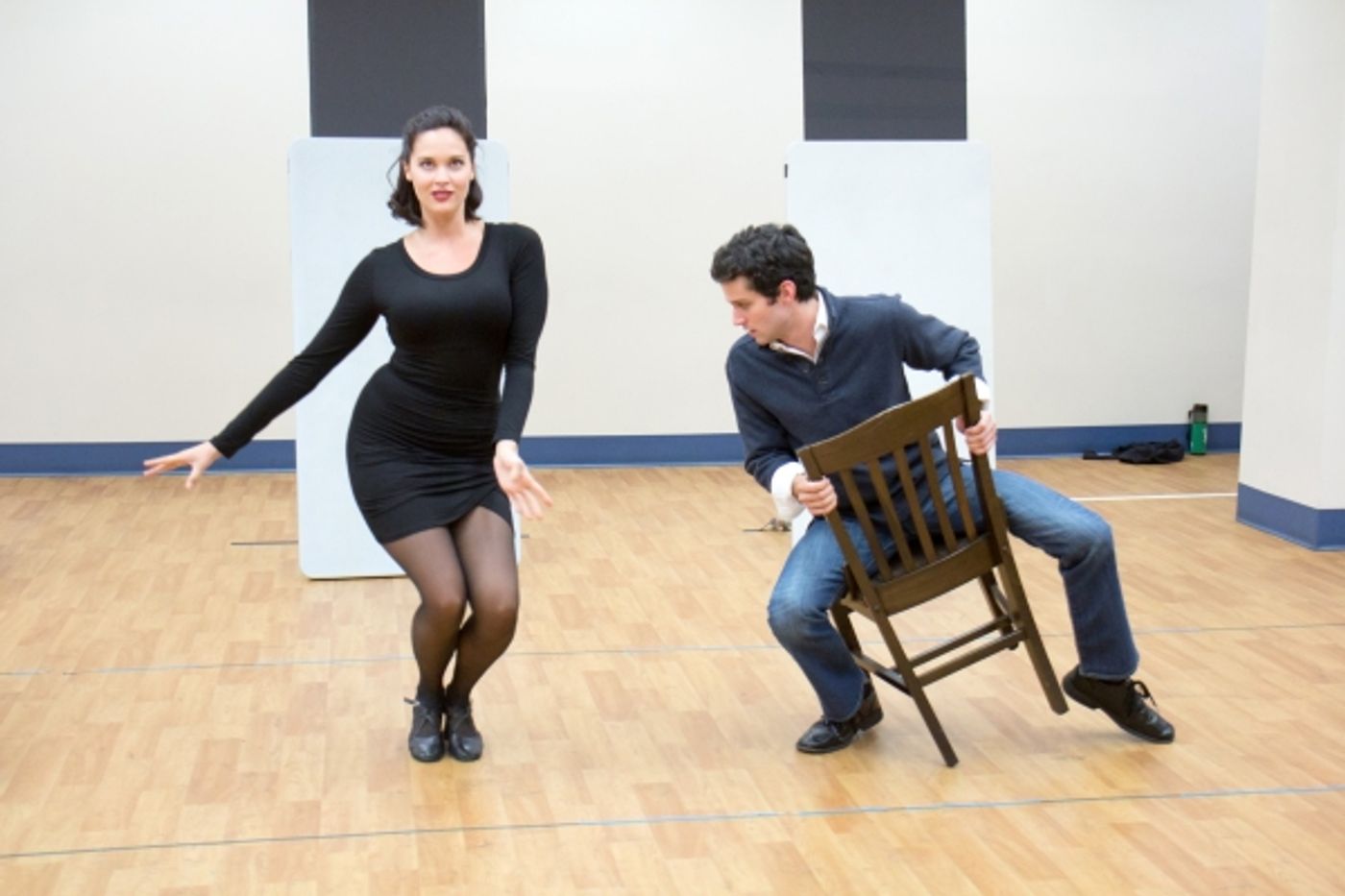 Photo Coverage: BULLETS OVER BROADWAY National Tour Company Meets the Press - Performance Sneak Peek!  Image