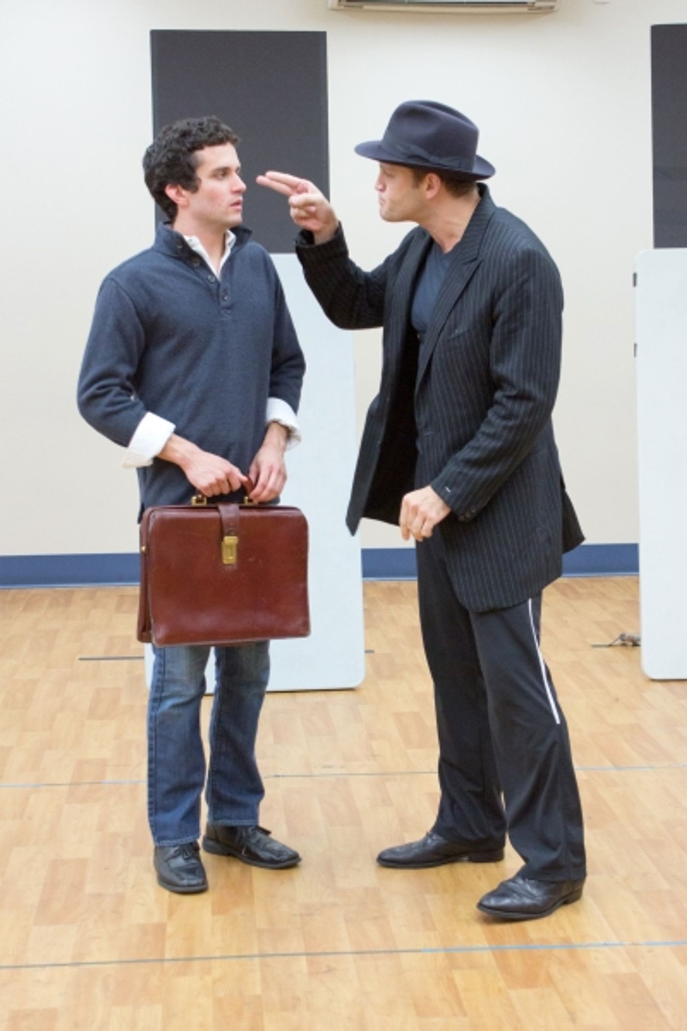 Photo Coverage: BULLETS OVER BROADWAY National Tour Company Meets the Press - Performance Sneak Peek!  Image