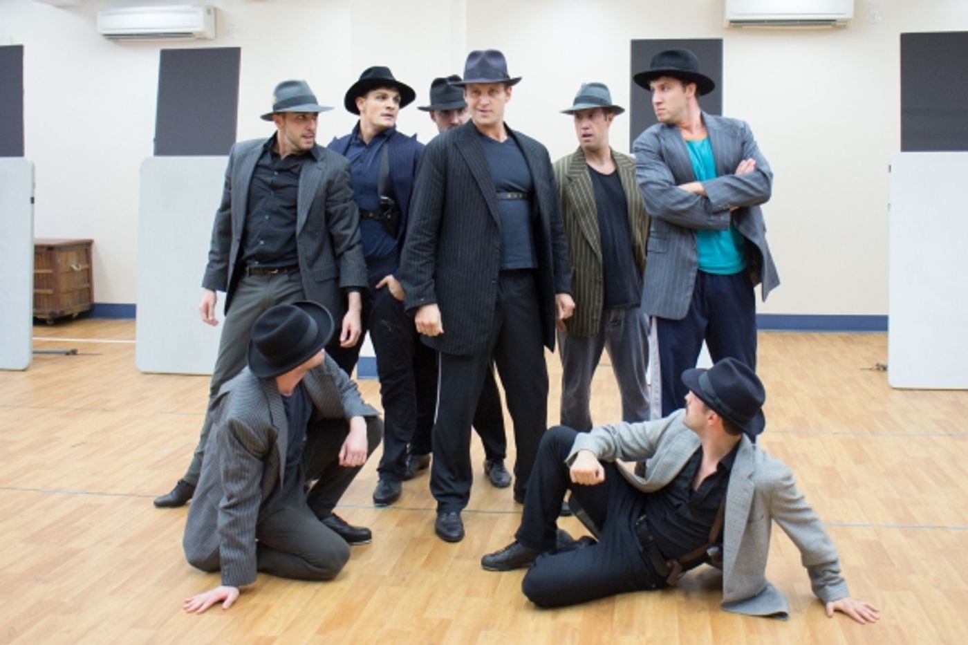 Photo Coverage: BULLETS OVER BROADWAY National Tour Company Meets the Press - Performance Sneak Peek!  Image