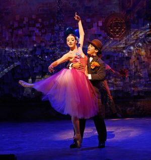 Samantha Sturm and Jess LeProtto in Carrie Fisher''s vignette LOWDOWN MESSY SHAME. Photo