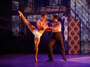 Ryan Steele and Jonathan Sharp in Douglas Carter Beane''s vignette ARTISTS AND MODELS Photo