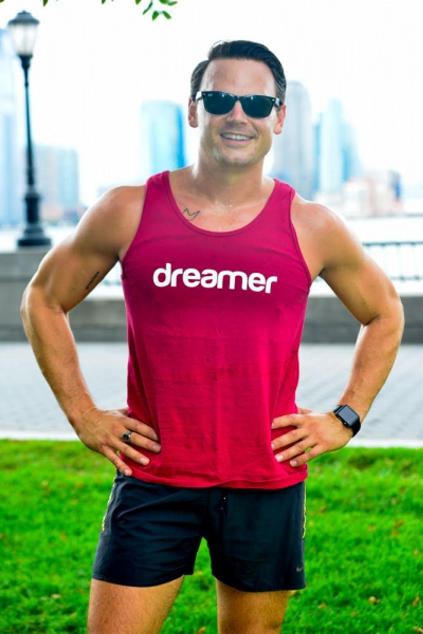 Photo Flash: Adam Sansiveri to Run New York City Marathon in Support of Broadway Dreams  Image
