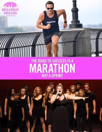 Adam Sansiveri is running a marathon to raise money for student scholarships for The  Photo