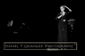 Karen Mason re-channeling Norma Desmond, with Christopher Denny helping guide her back @ BroadwayWorld Karen Mason re-channeling Norma Desmond, with Christopher Denny helping guide her bac Photo