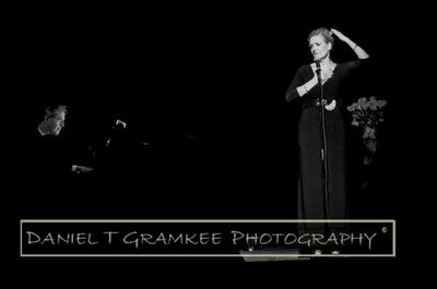 Karen Mason re-channeling Norma Desmond, with Christopher Denny helping guide her bac Photo