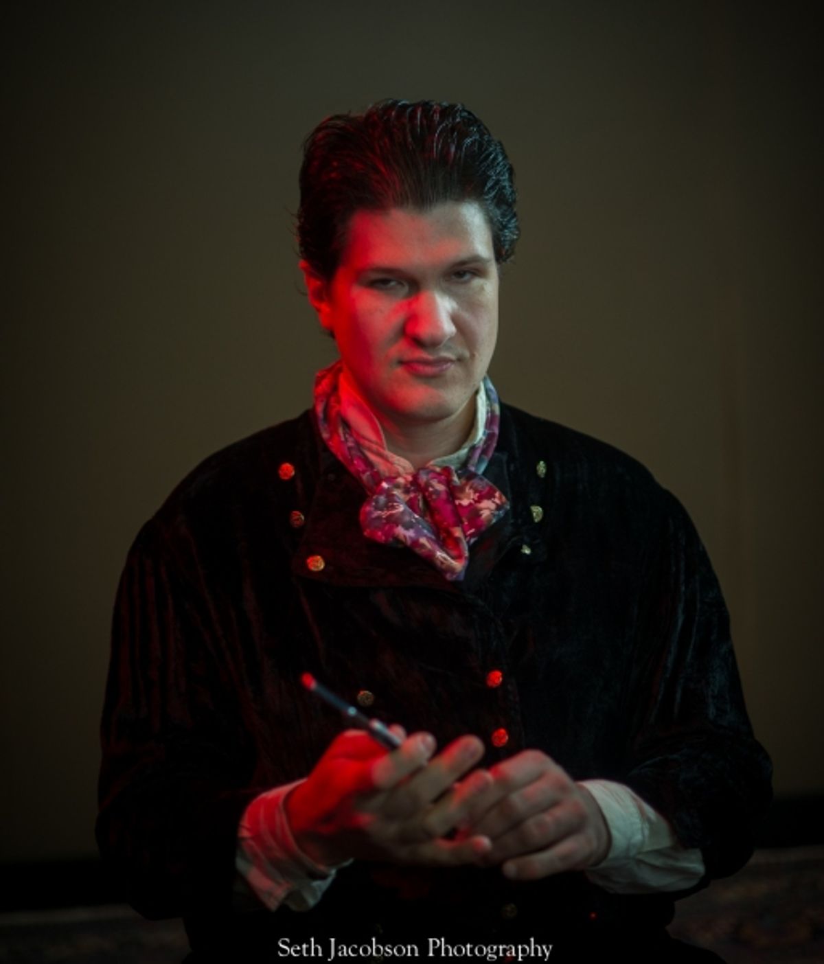 Jason Shealy as Sweeney Todd at 