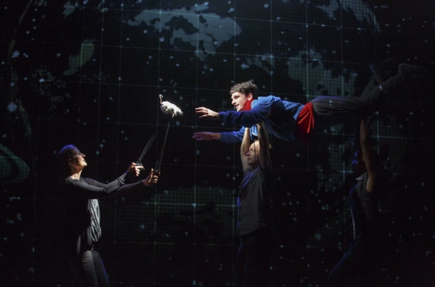 Photo Flash: First Look at Tyler Lea & the New Broadway Company of 'CURIOUS INCIDENT'  Image
