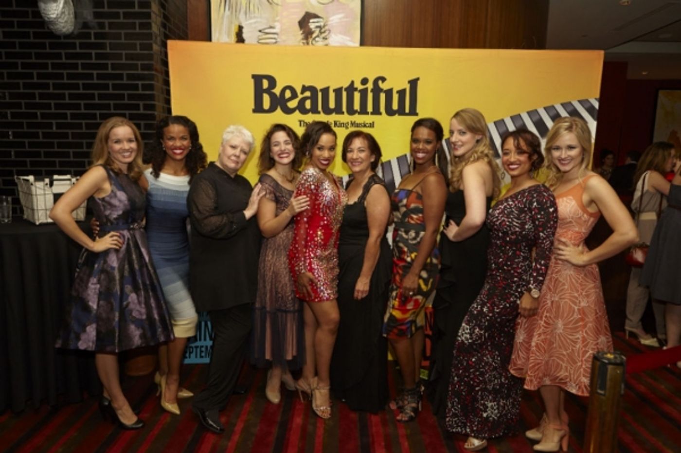 Photo Flash: First Look at Opening Night of BEAUTIFUL: THE CAROLE KING MUSICAL in Providence - Abby Mueller, Liam Tobin, Becky Gulsvig and More!  Image