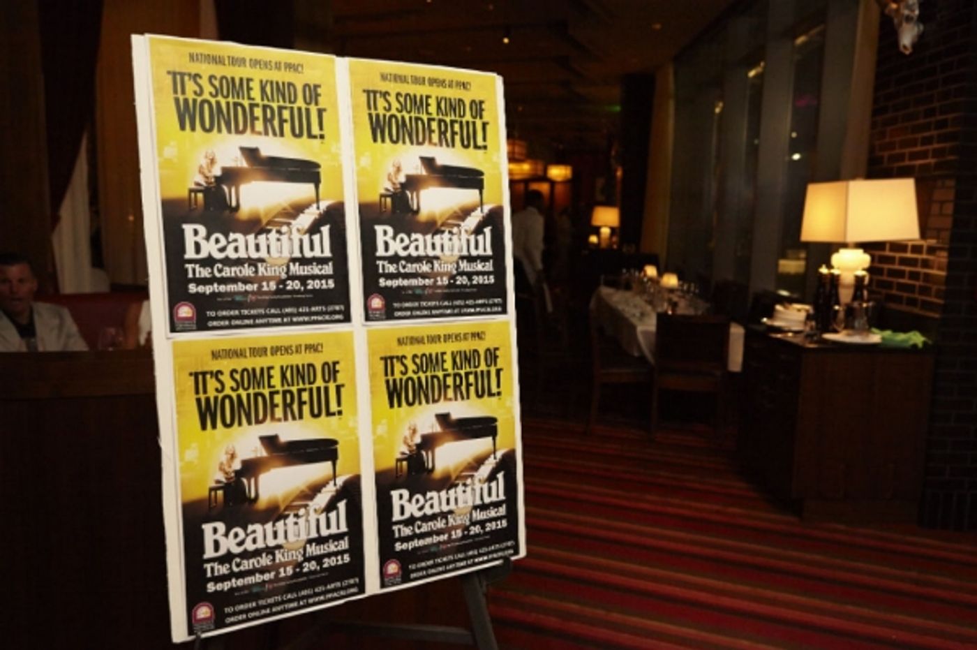 Photo Flash: First Look at Opening Night of BEAUTIFUL: THE CAROLE KING MUSICAL in Providence - Abby Mueller, Liam Tobin, Becky Gulsvig and More!  Image
